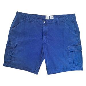 RedHead Ripstop Cargo Shorts Men sz 48 Navy Blue Hiking Fishing Comfort Cotton